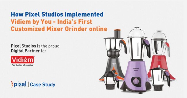 ndia’s First Customized Mixer Grinder.