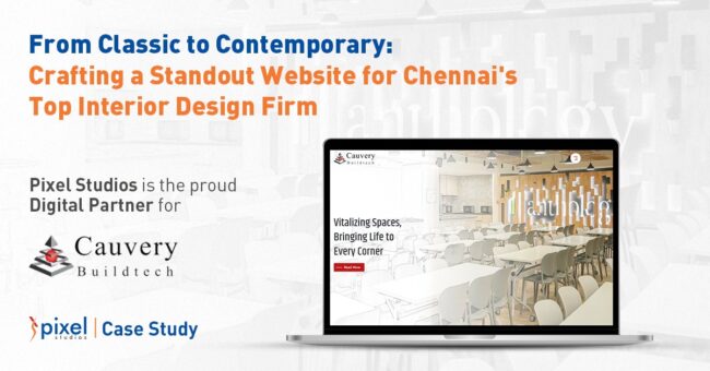 Interior design website transformation Interior design website transformation