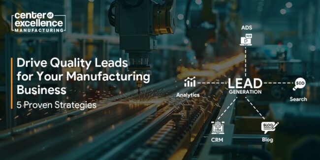 Digital marketing for manufacturing