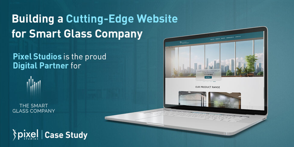 Website for smart glass company