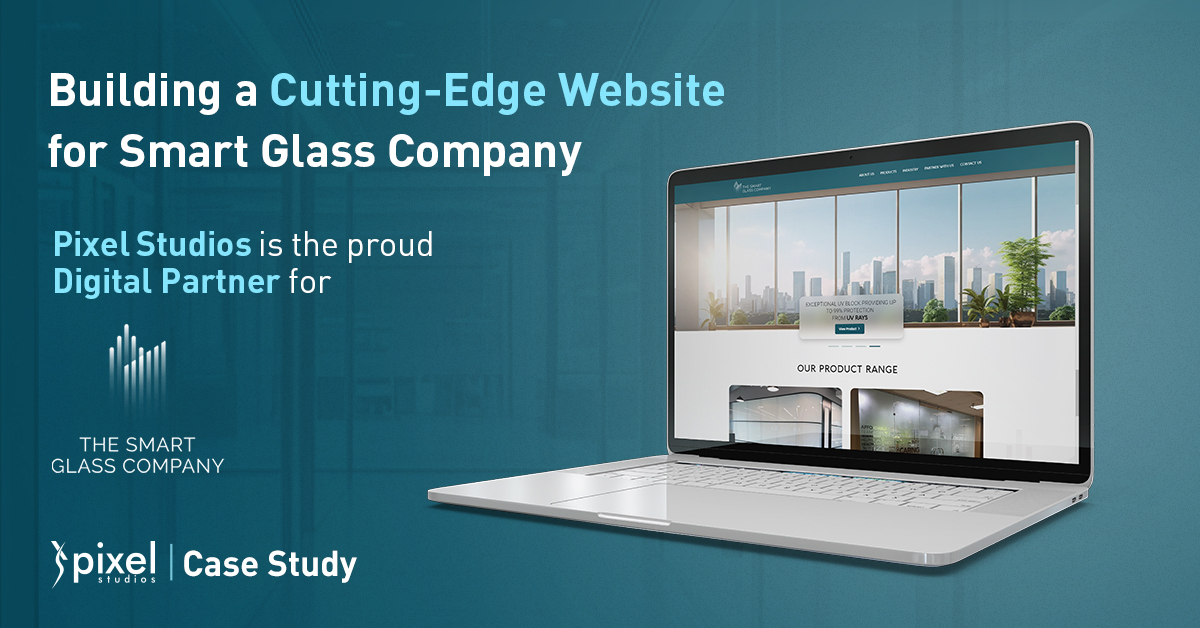 Website for smart glass company