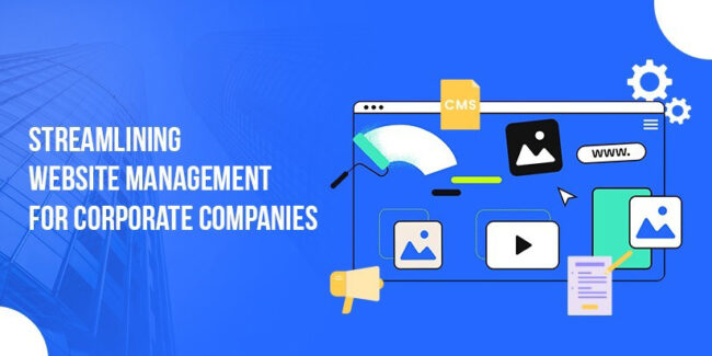 Corporate Website Management