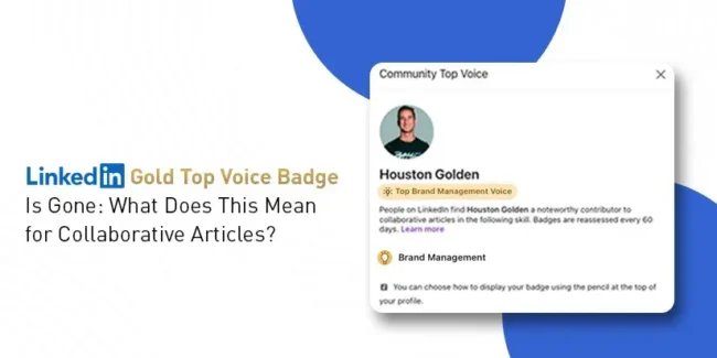 LinkedIn Top Voice Badge Removal