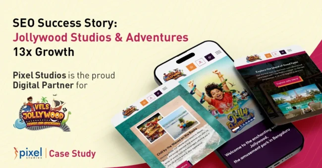 Theme park SEO success: Jollywood growth stats