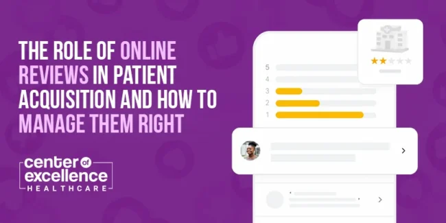 Manage Patient Reviews in healthcare