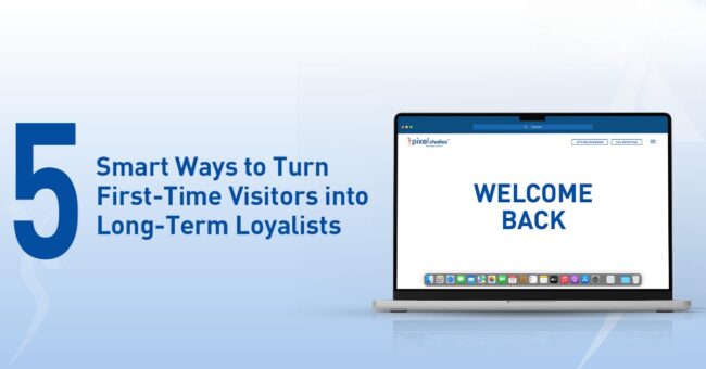 Personalized website to retain returning customers
