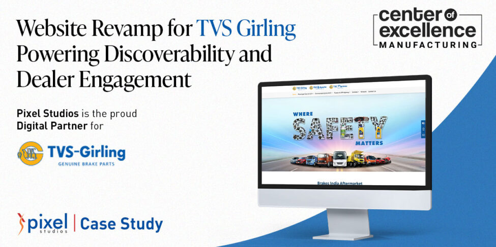 Revamped TVS Girling website enhancing engagement and growth