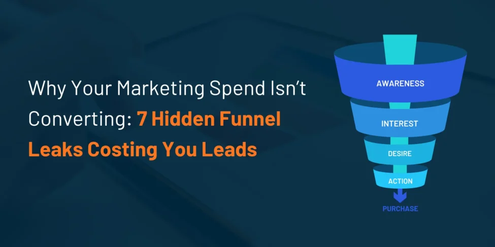 Hidden Marketing funnel leaks affecting marketing conversions