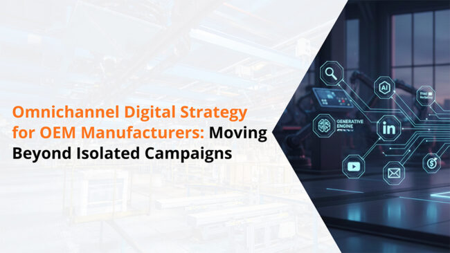 Omnichannel digital strategy connecting OEM marketing channels