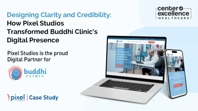 Digital transformation of Buddhi Clinic by Pixel Studios