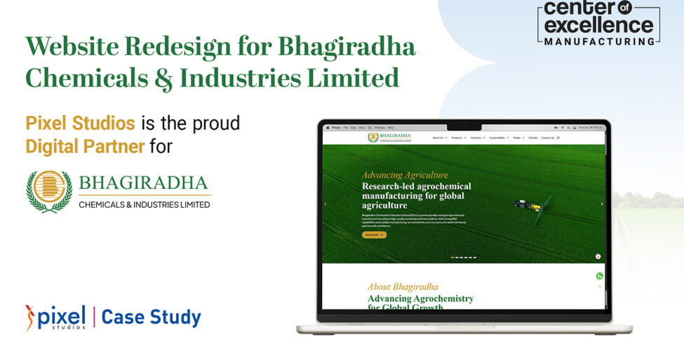 Agrochemicals website redesign